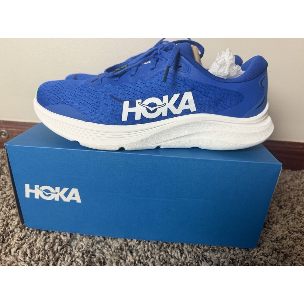Hoka One One Solimar 2 Black/White Running Shoe's Men's Size 10.5D 1171852/CBLTB